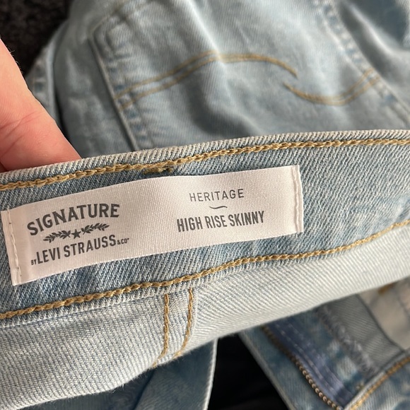 Signature by Levi Strauss high rise skinny jegging - Picture 4 of 4